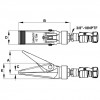 KLIN HYDRAULICZNY 1 T SR10